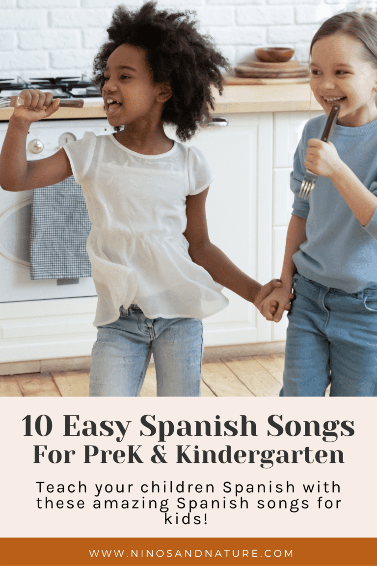 10 Easy Spanish Songs for Kids Spanish songs for PreK and