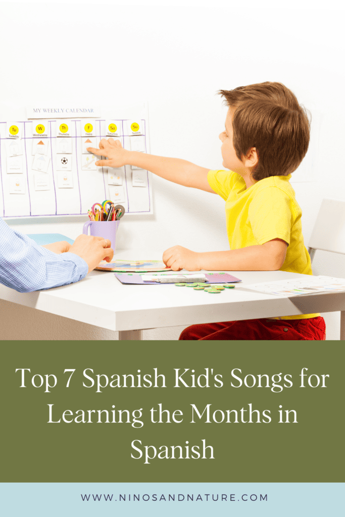 Top 7 Spanish Kid's Songs for Learning the Months in Spanish | Niños ...