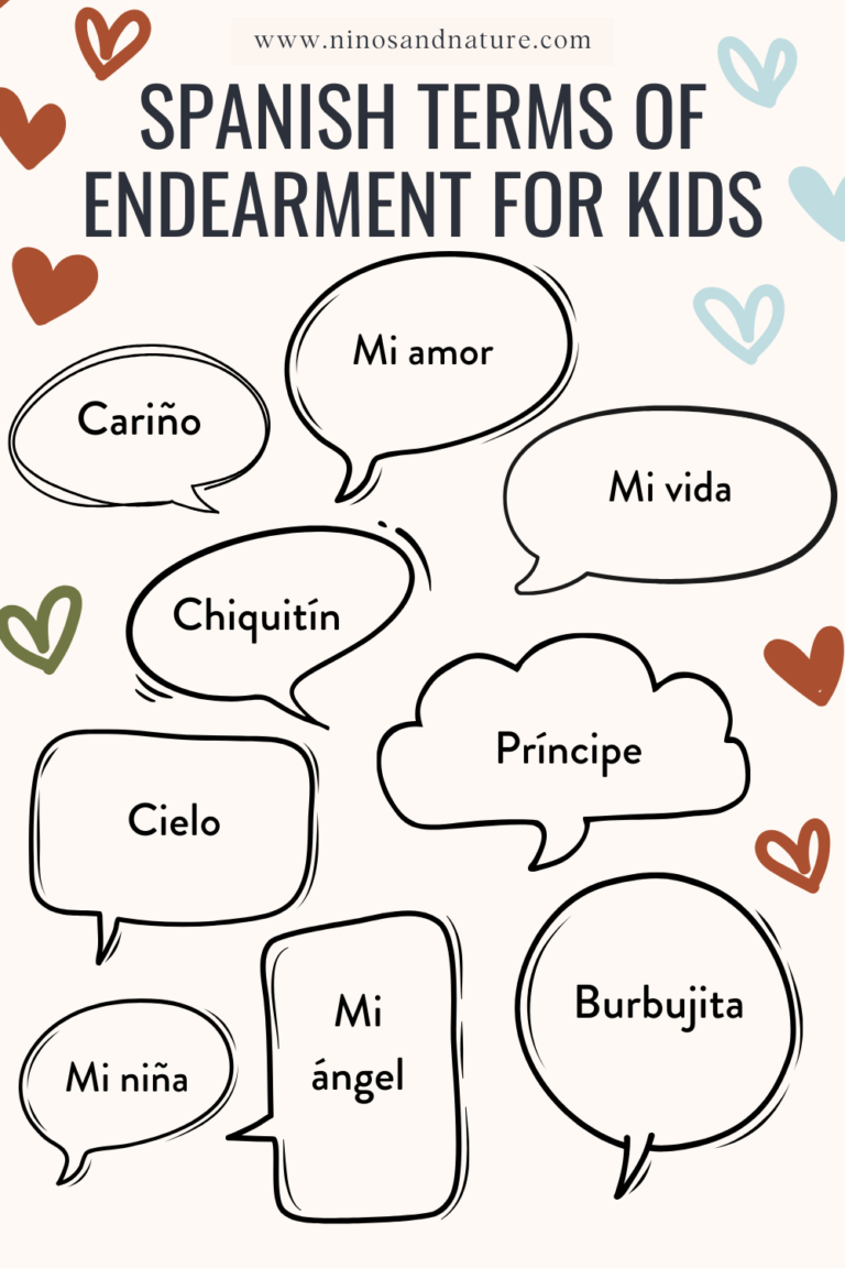 Discover the Most Adorable Spanish Terms of Endearment for Kids | Niños ...